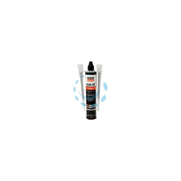 ANCORANTE CHIMICO RESINA POLIESTERE "KEM HP HYBRID" - ml.300 in cartuccia