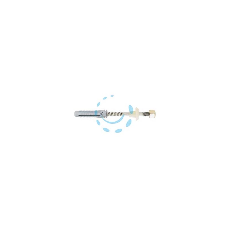TASSELLO PER FISSAGGIO SANITARI A PAVIMENTO FV IN BUSTE DA PZ.4 - ø tassello mm. 10x50 vite ø M6X80