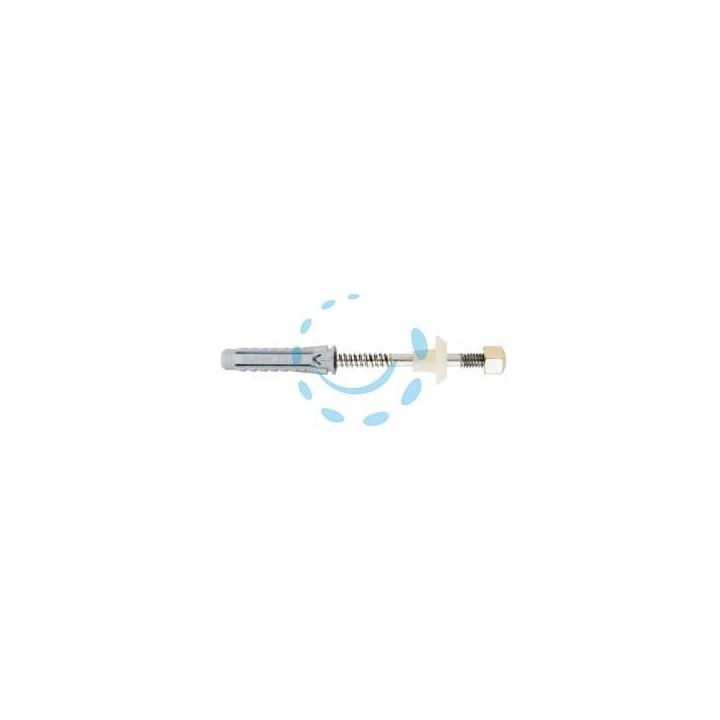 TASSELLO PER FISSAGGIO SANITARI A PAVIMENTO FV IN BUSTE DA PZ.4 - ø tassello mm. 10x50 vite ø M6X80