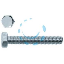 VITI PER METALLO 8.8 TESTA ESAGONALE INTERAMENTE FILETTATE IN BLISTER - ø mm.10x30 in blister pz.5 (B)