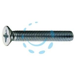 VITI PER METALLO 4.8 TESTA SVASATA PIANA - ø mm.5x16
