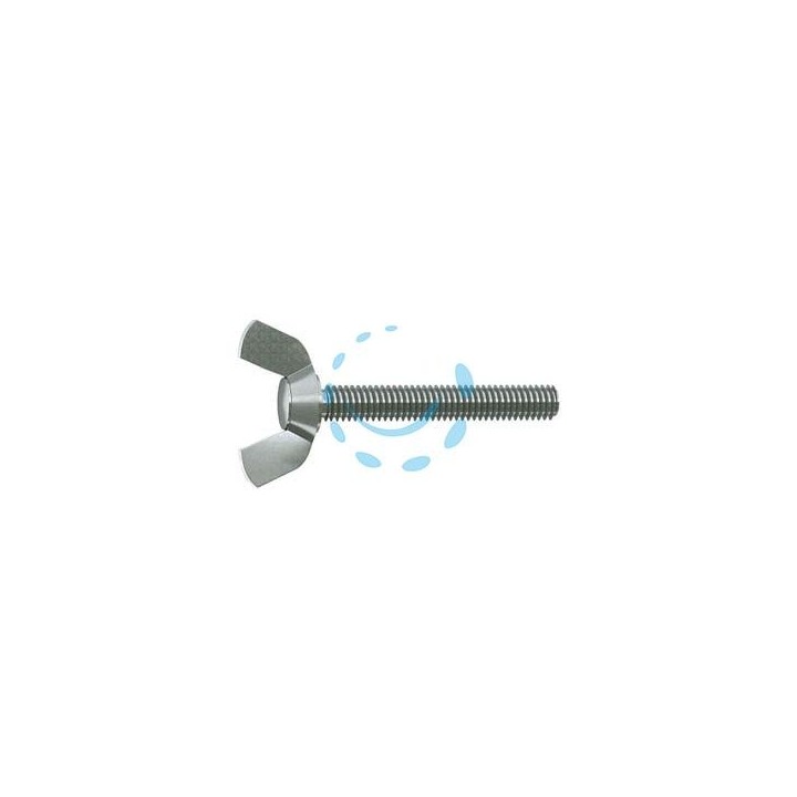 VITE AD ALETTE PER METALLO 4.8 - ø mm.4x25