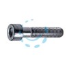VITI PER METALLO 8.8 TESTA CILINDRICA CAVA ESAGONALE FILETTO PARZIALE - ø mm.5x50