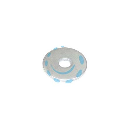 RONDELLA GREMBIALINA TRANCIATA QUATTRO VOLTE IL FORO IN BLISTER - 6x24 in blister pz.15 (B)