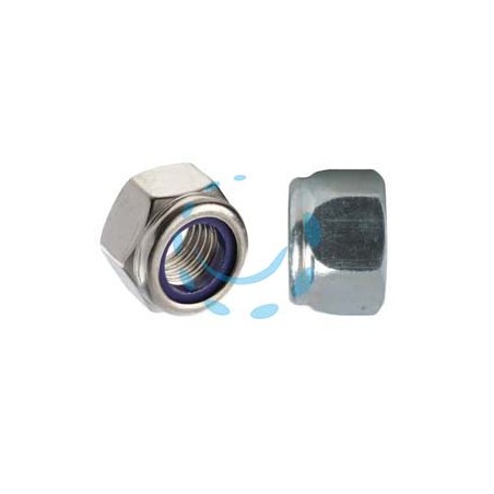DADO AUTOBLOCCANTE ZINCATO - ø mm.8
