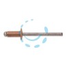 RIVETTI IN RAME - ø mm.3x9