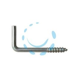RAMPINO DRITTO A VITE - 21x50 - ø mm.4,5x35