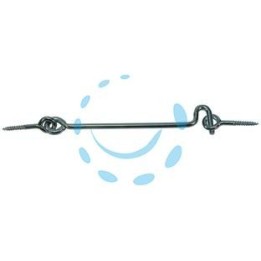 RAMPINI PER FINESTRA CON OCCHIOLO A VITE - 20x100 - ø mm.4x100