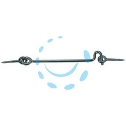 RAMPINI PER FINESTRA CON OCCHIOLO A VITE - 20x120 - ø mm.4x120
