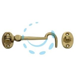 GANCIO FERMAPERSIANE OTTONE PESANTE SNODATO CON INCONTRO - mm.50