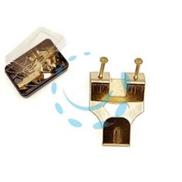 GANCI X OTTONATI IN SCATOLINA - n.3 in conf.5 pz.