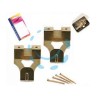 GANCI X OTTONATI IN BLISTER - n.3 in bl.3 pz.
