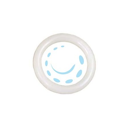 ANELLI PER SCORRITENDA TUBOLARI IN PLASTICA BIANCO - ø mm.30-45
