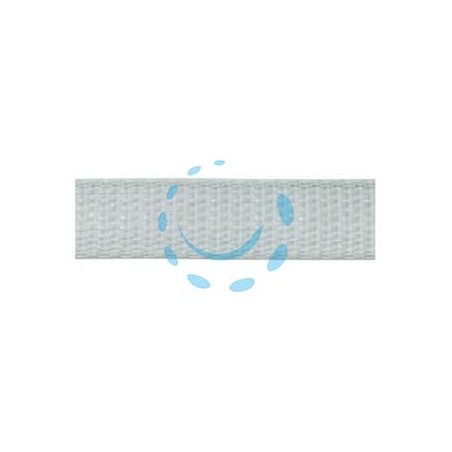 CINTINO NYLON GRIGIO SOTTILE PER AVVOLGIBILI - mt.50x mm.17h. in rotolo