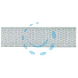 CINTINO NYLON GRIGIO SOTTILE PER AVVOLGIBILI - mt.50x mm.19h. in rotolo