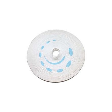 CINTINO PLASTIFICATO BIANCO ARIETE PER AVVOLGIBILI - mt.50x mm.20h. in rotolo 