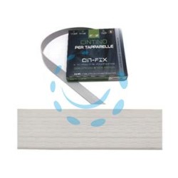 CINTINO PVC PER AVVOLGIBILI BIANCO IN MATASSINE - mt.5,5x mm.22h. in matassima