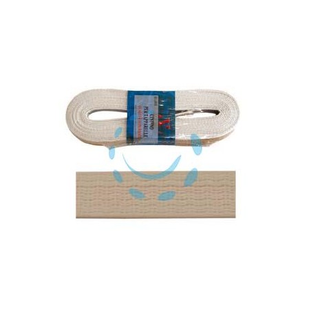 CINTINO PVC PER AVVOLGIBILI BEIGE IN MATASSINE - mt.7,5x mm.22h. in matassima