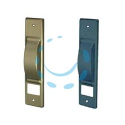 PLACCA PER AVVOLGITORI SEMINCASSO - bronzato anodizzato
