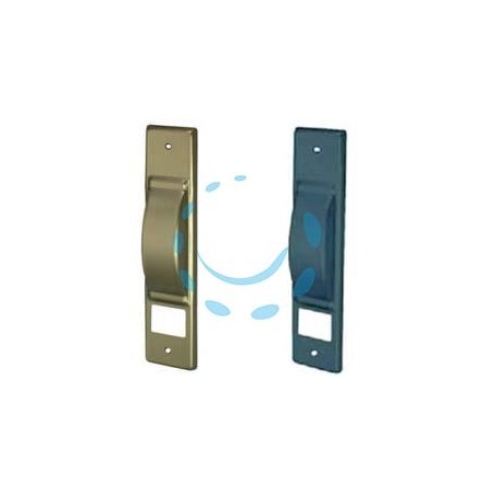 PLACCA PER AVVOLGITORI SEMINCASSO - bronzato anodizzato