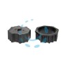 ADATTATORE OTTAGONALE PER MOTORE REVOLUX 45M-45S - ø mm.60 (43381/061)