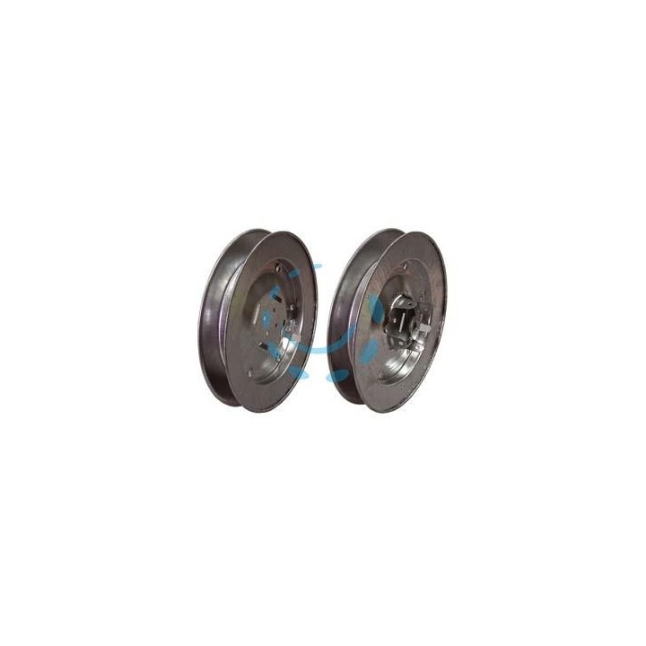 PULEGGIA CON FORO CIECO PER ASSE IN LEGNO - ø mm.240