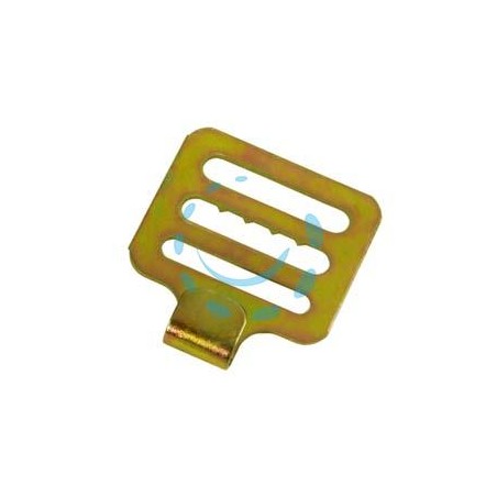 GANCI INIZIALI A 3 FORI PER AVVOLGIBILI IN LEGNO - larghezza mm.35