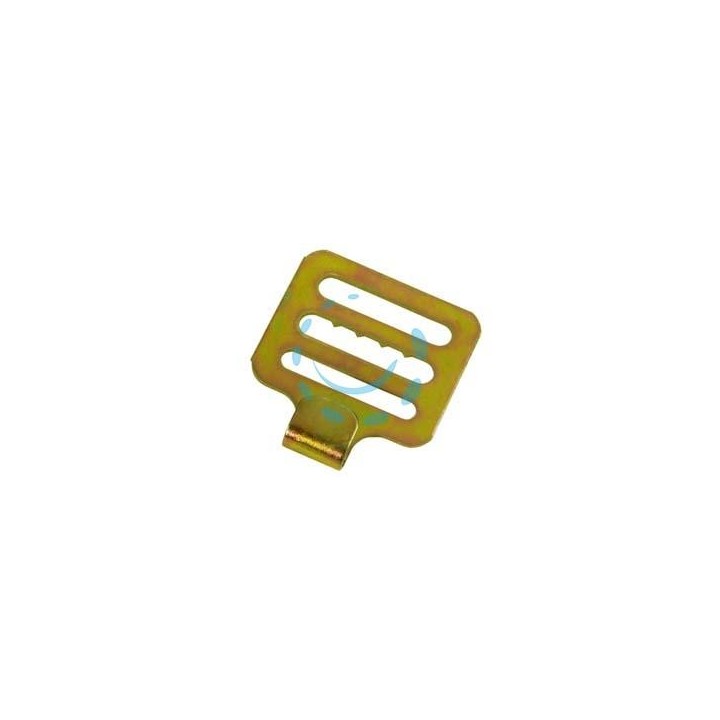 GANCI INIZIALI A 3 FORI PER AVVOLGIBILI IN LEGNO - larghezza mm.35