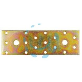 PIASTRA DI GIUNZIONE DRITTA ART.873 - mm.55x130x2,5 spess.
