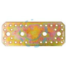 PIASTRA DI GIUNZIONE DRITTA ART.791 - mm.65x170x2,5 spess.