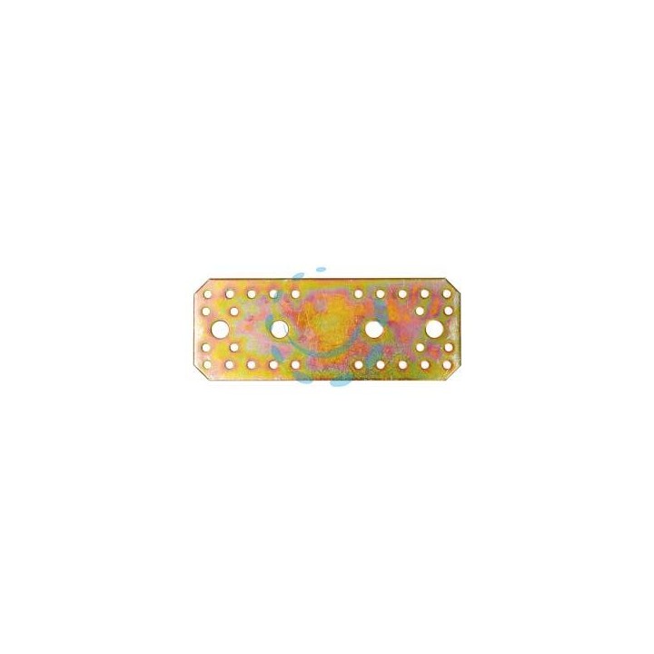 PIASTRA DI GIUNZIONE DRITTA ART.791 - mm.65x170x2,5 spess.