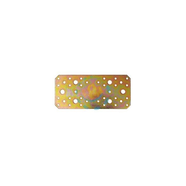 PIASTRA DI GIUNZIONE DRITTA GRANDE ART.793 - mm.90x200x3 spess.