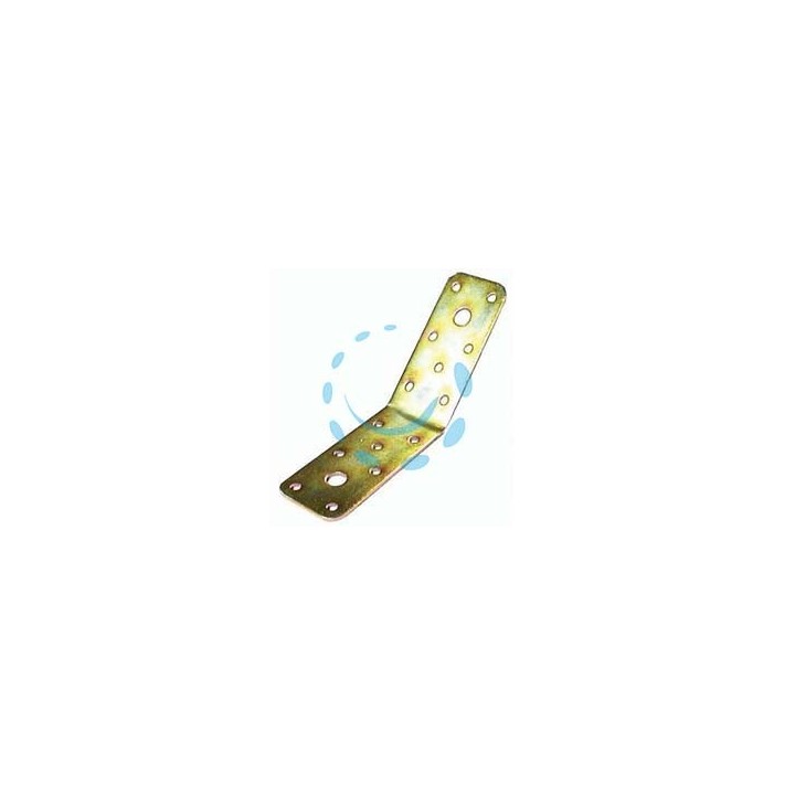 PIASTRA DI GIUNZIONE AD ANGOLO 135° ART.872 - mm.40x90x90 - spessore mm.2,5