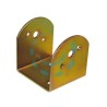 STAFFA AD "U" PER TRAVE INCLINATA - mm.90x90x95h. - spessore mm.2,5 (837)