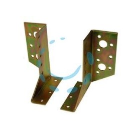 SUPPORTO APERTO UNIVERSALE REGOLABILE PER TRAVE - mm.22x100h.