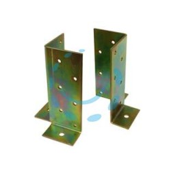 SUPPORTO A PAVIMENTO PER TRAVI ART.951 - base mm.60x60x165h - spessore mm.4