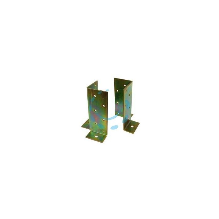 SUPPORTO A PAVIMENTO PER TRAVI ART.951 - base mm.60x60x165h - spessore mm.4