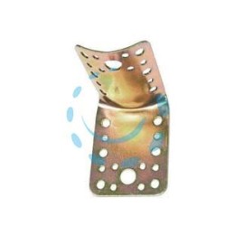 PIASTRA DI GIUNZIONE PIEGATA PER LEGNAME ART.936 - mm.65x85 - spessore mm.2