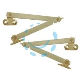 ASTA SNODATA LEGGERA CON FERMO ART.652 - cm.30 SX