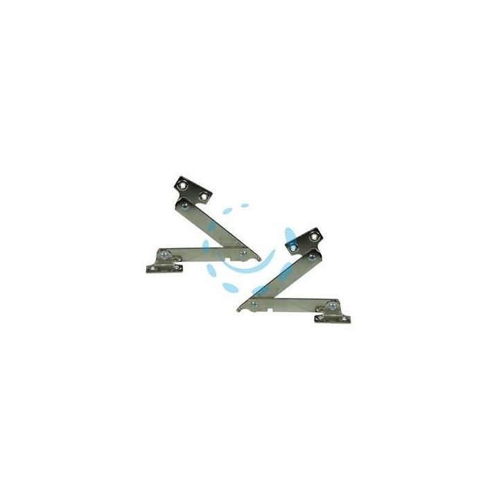 ASTA SNODATA CON FERMO ART.653 - cm.20 DX - 15x2h.