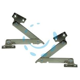 ASTA SNODATA CON FERMO ART.653 - cm.30 DX - 15x2h.