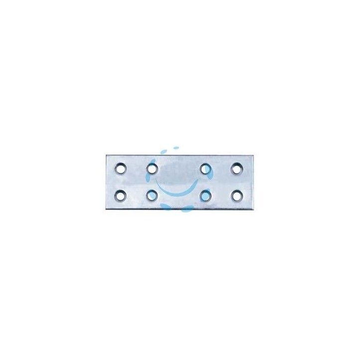 PIASTRA DI GIUNZIONE DRITTA - mm.80x30
