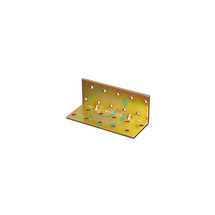 PIASTRA DI GIUNZIONE AD ANGOLO PESANTE LARGHEZZA MM.100 - mm.60x60x100