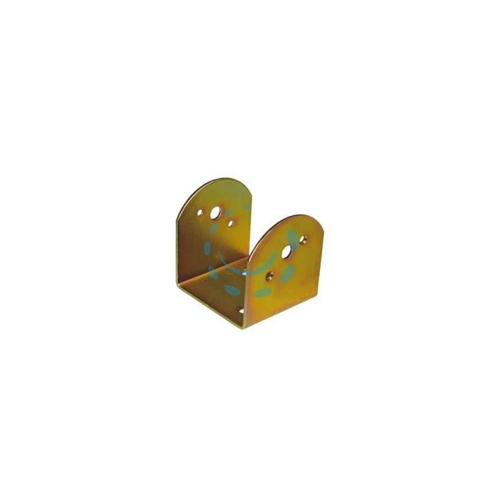 STAFFA AD "U" PER TRAVE INCLINATA - mm.45x70x95h.