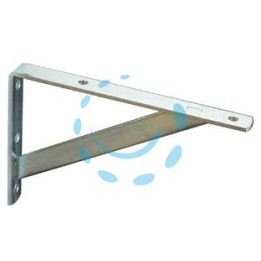MENSOLE CON SAETTA IN FERRO ZINCATO - mm.250X15X100h.