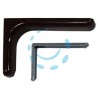 REGGIMENSOLE PER ARREDAMENTO NERE - mm.180, spessore mm.14