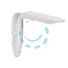 MENSOLA "EUROPA" BIANCA - mm.200x38x140h. colore bianco