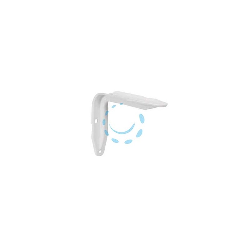 MENSOLA "EUROPA" BIANCA - mm.230x38x147h. colore bianco