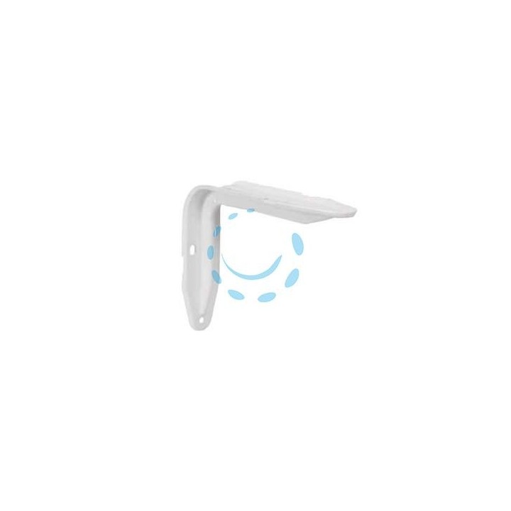 MENSOLA "EUROPA" BIANCA - mm.230x38x147h. colore bianco