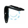 MENSOLA "EUROPA" NERA - mm.150x32x110h. colore nero